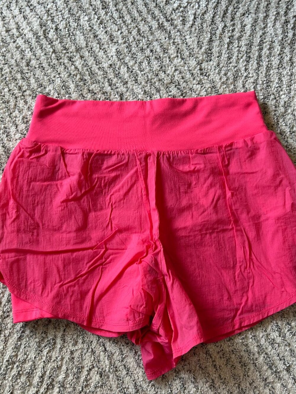 Ladies Pink Athletic Shorts!